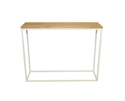 Consola ABABUJ - Hierro y roble - Mueblia Interiorismo